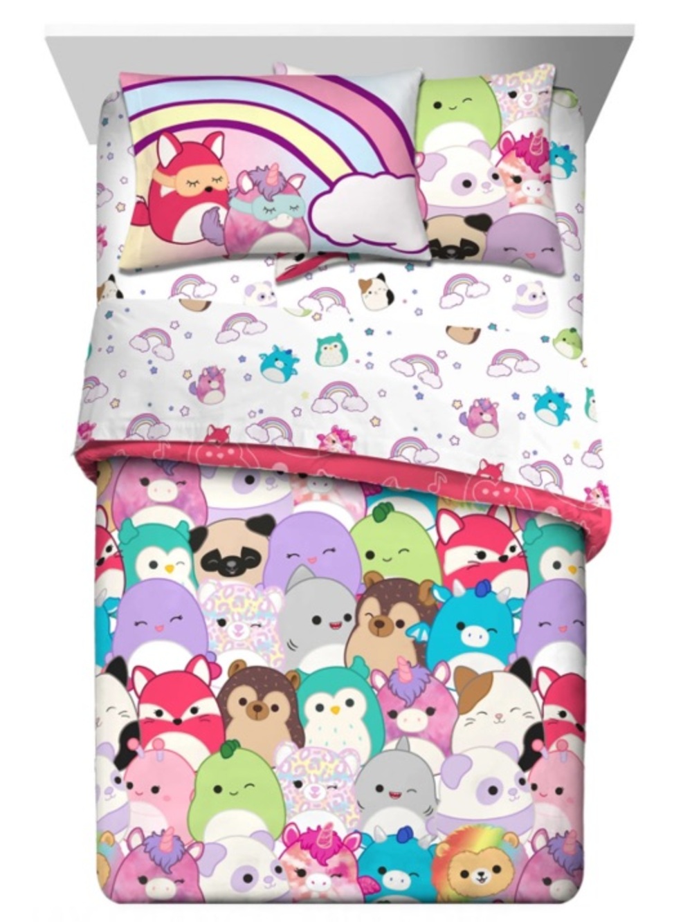 7 Piece Squishmallows Comforter Set